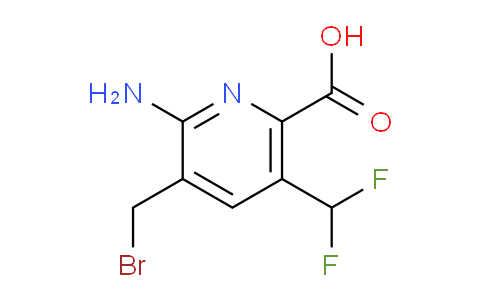 AM129438 | 1805346-36-4 | 2-Amino-3-(bromomethyl)-5-(difluoromethyl)pyridine-6-carboxylic acid