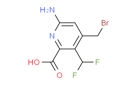 AM129441 | 1804725-32-3 | 6-Amino-4-(bromomethyl)-3-(difluoromethyl)pyridine-2-carboxylic acid