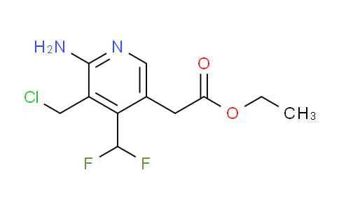 AM129445 | 1805334-08-0 | Ethyl 2-amino-3-(chloromethyl)-4-(difluoromethyl)pyridine-5-acetate