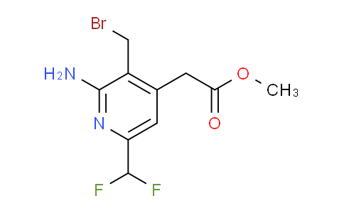 AM129446 | 1805020-20-5 | Methyl 2-amino-3-(bromomethyl)-6-(difluoromethyl)pyridine-4-acetate