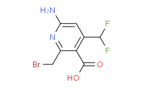 AM129448 | 1805338-63-9 | 6-Amino-2-(bromomethyl)-4-(difluoromethyl)pyridine-3-carboxylic acid