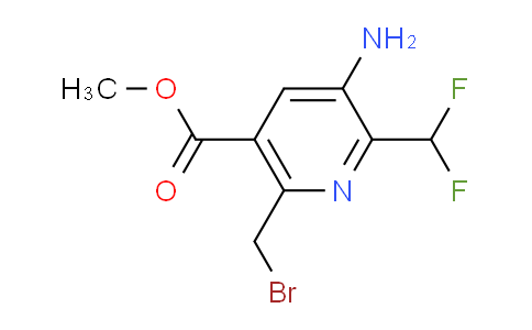 Methyl 3-amino-6-(bromomethyl)-2-(difluoromethyl)pyridine-5-carboxylate