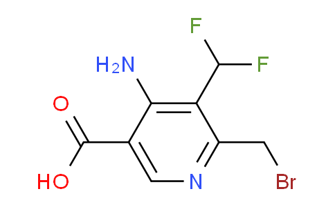 AM129463 | 1806800-77-0 | 4-Amino-2-(bromomethyl)-3-(difluoromethyl)pyridine-5-carboxylic acid