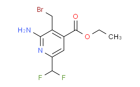 AM129464 | 1806800-71-4 | Ethyl 2-amino-3-(bromomethyl)-6-(difluoromethyl)pyridine-4-carboxylate