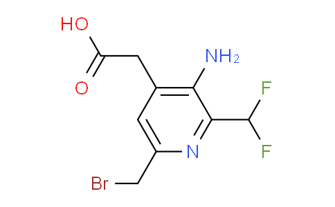 AM129465 | 1805020-07-8 | 3-Amino-6-(bromomethyl)-2-(difluoromethyl)pyridine-4-acetic acid