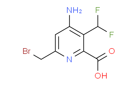 AM129466 | 1805019-52-6 | 4-Amino-6-(bromomethyl)-3-(difluoromethyl)pyridine-2-carboxylic acid