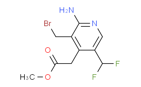 AM129468 | 1806801-28-4 | Methyl 2-amino-3-(bromomethyl)-5-(difluoromethyl)pyridine-4-acetate