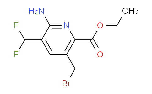 AM129471 | 1806018-53-0 | Ethyl 2-amino-5-(bromomethyl)-3-(difluoromethyl)pyridine-6-carboxylate