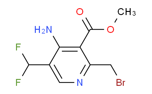 AM129476 | 1804725-49-2 | Methyl 4-amino-2-(bromomethyl)-5-(difluoromethyl)pyridine-3-carboxylate