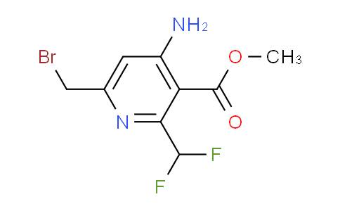 AM129477 | 1806800-64-5 | Methyl 4-amino-6-(bromomethyl)-2-(difluoromethyl)pyridine-3-carboxylate