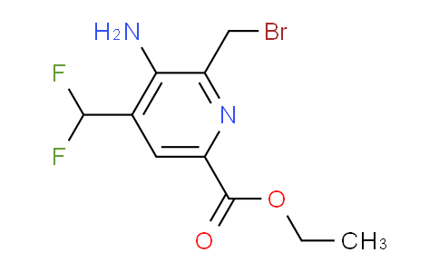 AM129478 | 1806816-60-3 | Ethyl 3-amino-2-(bromomethyl)-4-(difluoromethyl)pyridine-6-carboxylate