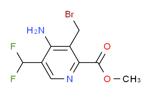 AM129480 | 1805019-85-5 | Methyl 4-amino-3-(bromomethyl)-5-(difluoromethyl)pyridine-2-carboxylate