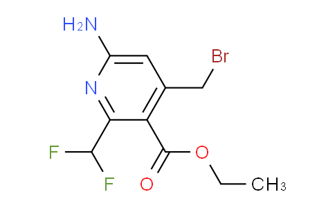 AM129488 | 1806823-87-9 | Ethyl 6-amino-4-(bromomethyl)-2-(difluoromethyl)pyridine-3-carboxylate