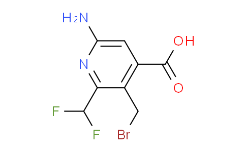 AM129490 | 1806890-22-1 | 6-Amino-3-(bromomethyl)-2-(difluoromethyl)pyridine-4-carboxylic acid