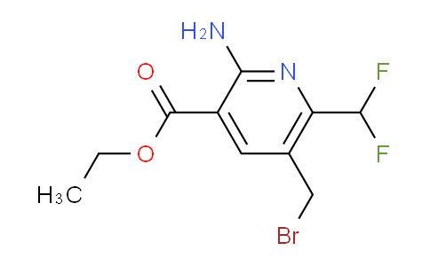 AM129491 | 1806018-58-5 | Ethyl 2-amino-5-(bromomethyl)-6-(difluoromethyl)pyridine-3-carboxylate