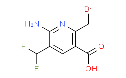 AM129492 | 1805388-19-5 | 2-Amino-6-(bromomethyl)-3-(difluoromethyl)pyridine-5-carboxylic acid