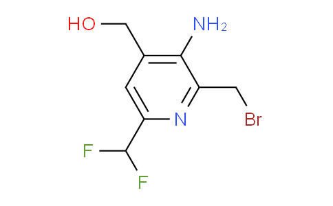 AM129497 | 1805387-69-2 | 3-Amino-2-(bromomethyl)-6-(difluoromethyl)pyridine-4-methanol