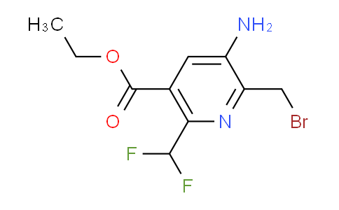 AM129499 | 1805388-42-4 | Ethyl 3-amino-2-(bromomethyl)-6-(difluoromethyl)pyridine-5-carboxylate