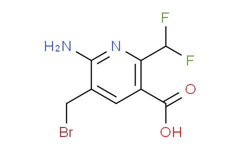 AM129501 | 1806889-74-6 | 2-Amino-3-(bromomethyl)-6-(difluoromethyl)pyridine-5-carboxylic acid