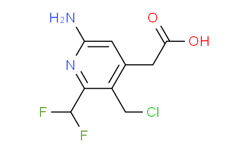 AM129502 | 1806841-31-5 | 6-Amino-3-(chloromethyl)-2-(difluoromethyl)pyridine-4-acetic acid