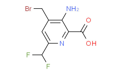 AM129503 | 1805019-39-9 | 3-Amino-4-(bromomethyl)-6-(difluoromethyl)pyridine-2-carboxylic acid