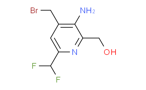 AM129505 | 1806003-38-2 | 3-Amino-4-(bromomethyl)-6-(difluoromethyl)pyridine-2-methanol