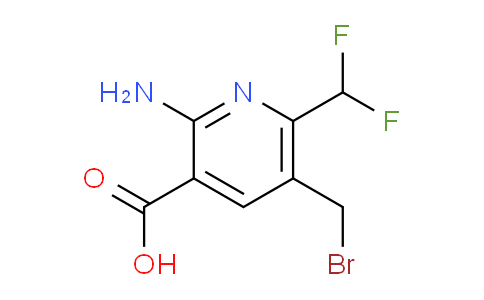 AM129507 | 1804725-35-6 | 2-Amino-5-(bromomethyl)-6-(difluoromethyl)pyridine-3-carboxylic acid