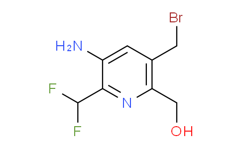 AM129508 | 1804460-44-3 | 3-Amino-5-(bromomethyl)-2-(difluoromethyl)pyridine-6-methanol