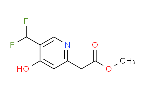 AM12951 | 1805306-72-2 | Methyl 5-(difluoromethyl)-4-hydroxypyridine-2-acetate