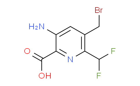 AM129510 | 1806017-80-0 | 3-Amino-5-(bromomethyl)-6-(difluoromethyl)pyridine-2-carboxylic acid