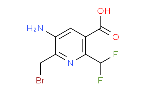 AM129517 | 1805346-70-6 | 3-Amino-2-(bromomethyl)-6-(difluoromethyl)pyridine-5-carboxylic acid