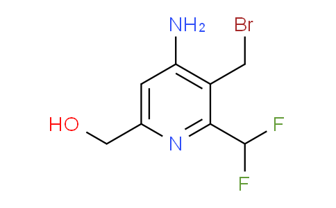 AM129518 | 1805345-54-3 | 4-Amino-3-(bromomethyl)-2-(difluoromethyl)pyridine-6-methanol