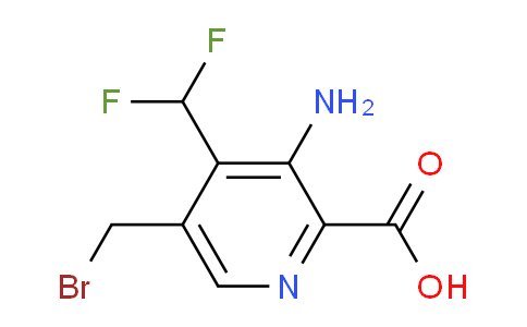 AM129521 | 1806017-74-2 | 3-Amino-5-(bromomethyl)-4-(difluoromethyl)pyridine-2-carboxylic acid