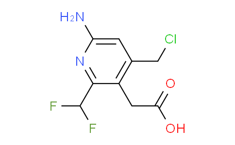 AM129523 | 1804463-29-3 | 6-Amino-4-(chloromethyl)-2-(difluoromethyl)pyridine-3-acetic acid