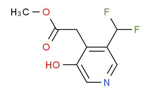 AM12953 | 1804707-87-6 | Methyl 3-(difluoromethyl)-5-hydroxypyridine-4-acetate