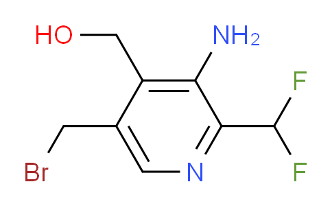 AM129530 | 1806003-47-3 | 3-Amino-5-(bromomethyl)-2-(difluoromethyl)pyridine-4-methanol
