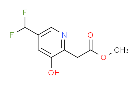 AM12954 | 1805321-89-4 | Methyl 5-(difluoromethyl)-3-hydroxypyridine-2-acetate