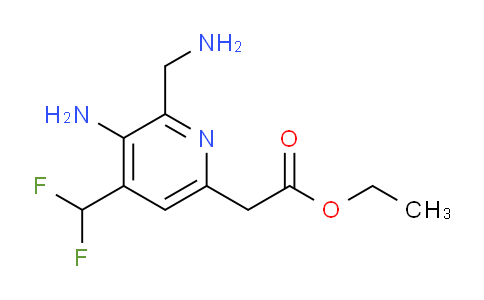 AM129542 | 1806821-01-1 | Ethyl 3-amino-2-(aminomethyl)-4-(difluoromethyl)pyridine-6-acetate