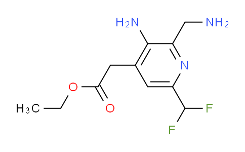 AM129545 | 1806829-33-3 | Ethyl 3-amino-2-(aminomethyl)-6-(difluoromethyl)pyridine-4-acetate