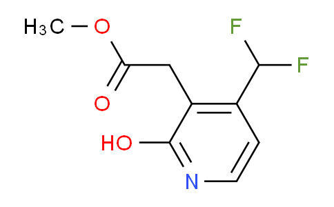 AM12955 | 1804486-66-5 | Methyl 4-(difluoromethyl)-2-hydroxypyridine-3-acetate