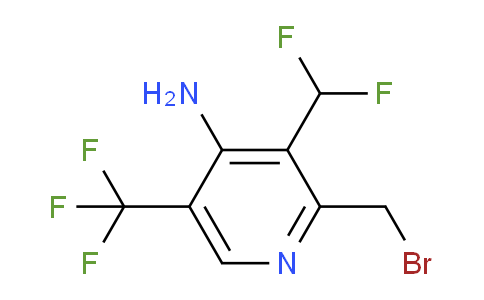 AM129556 | 1806821-61-3 | 4-Amino-2-(bromomethyl)-3-(difluoromethyl)-5-(trifluoromethyl)pyridine