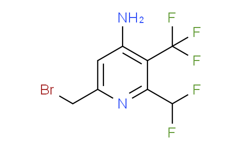 AM129558 | 1805156-96-0 | 4-Amino-6-(bromomethyl)-2-(difluoromethyl)-3-(trifluoromethyl)pyridine