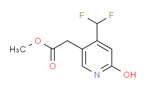 Methyl 4-(difluoromethyl)-2-hydroxypyridine-5-acetate