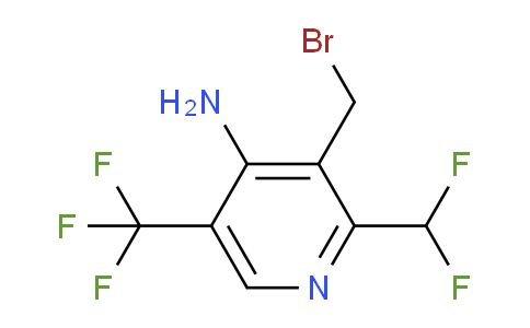 AM129562 | 1803688-86-9 | 4-Amino-3-(bromomethyl)-2-(difluoromethyl)-5-(trifluoromethyl)pyridine