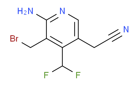 AM129568 | 1805157-19-0 | 2-Amino-3-(bromomethyl)-4-(difluoromethyl)pyridine-5-acetonitrile