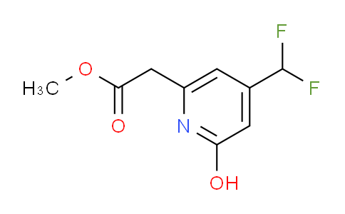 AM12957 | 1805308-86-4 | Methyl 4-(difluoromethyl)-2-hydroxypyridine-6-acetate