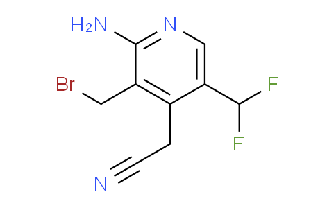 AM129571 | 1806821-82-8 | 2-Amino-3-(bromomethyl)-5-(difluoromethyl)pyridine-4-acetonitrile