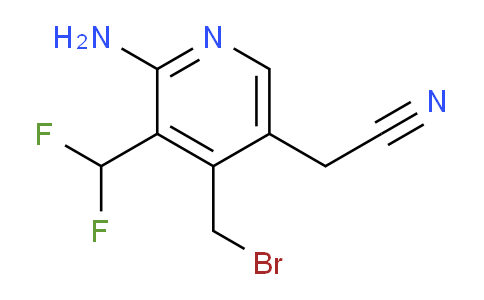 AM129572 | 1805157-34-9 | 2-Amino-4-(bromomethyl)-3-(difluoromethyl)pyridine-5-acetonitrile