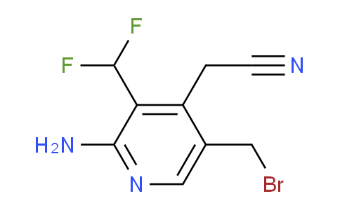 AM129575 | 1805157-46-3 | 2-Amino-5-(bromomethyl)-3-(difluoromethyl)pyridine-4-acetonitrile