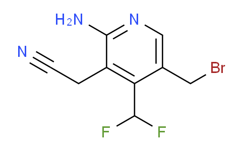 AM129578 | 1804460-17-0 | 2-Amino-5-(bromomethyl)-4-(difluoromethyl)pyridine-3-acetonitrile